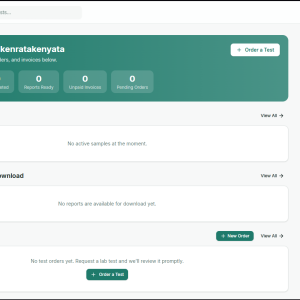 zirconex LIMS client portal